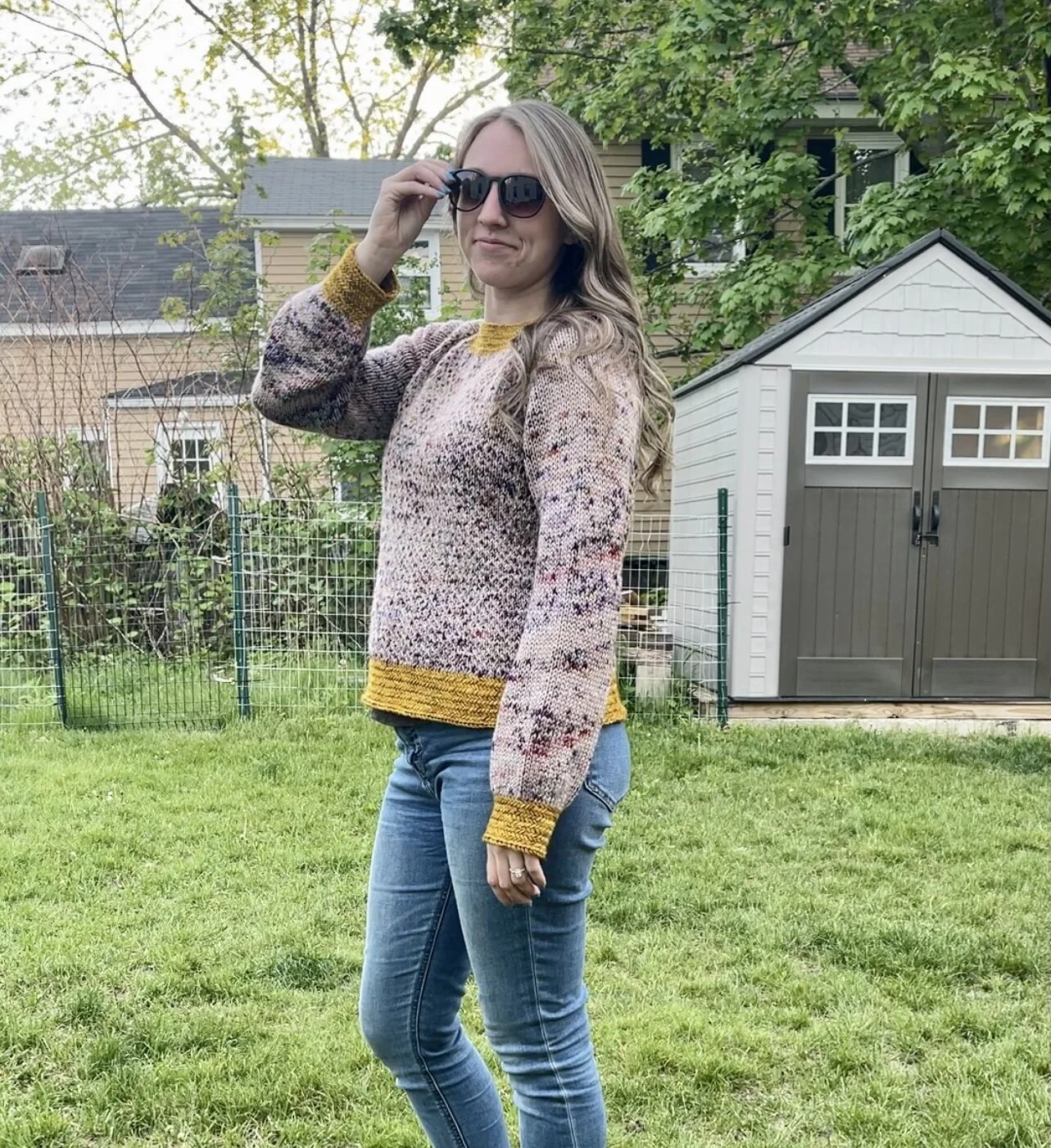 ニット+セーター EAPHI HAND DESIGN OVER KNIT Ravelry: Shady Side pattern by Samantha Guerin